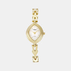 Timex Oval Silver Analog watch