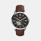 Fossil Round Black Chronograph watch