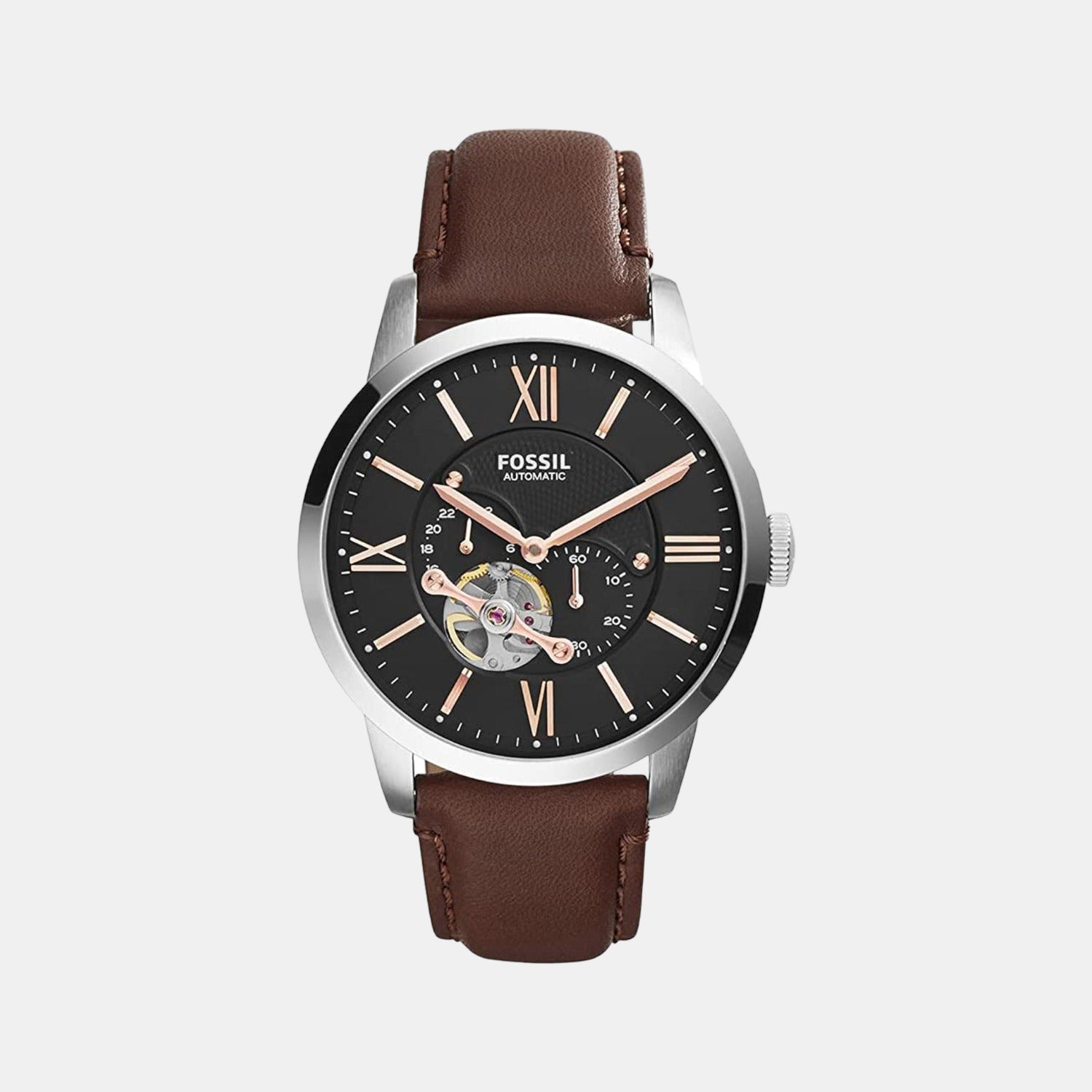 Fossil Round Black Chronograph watch
