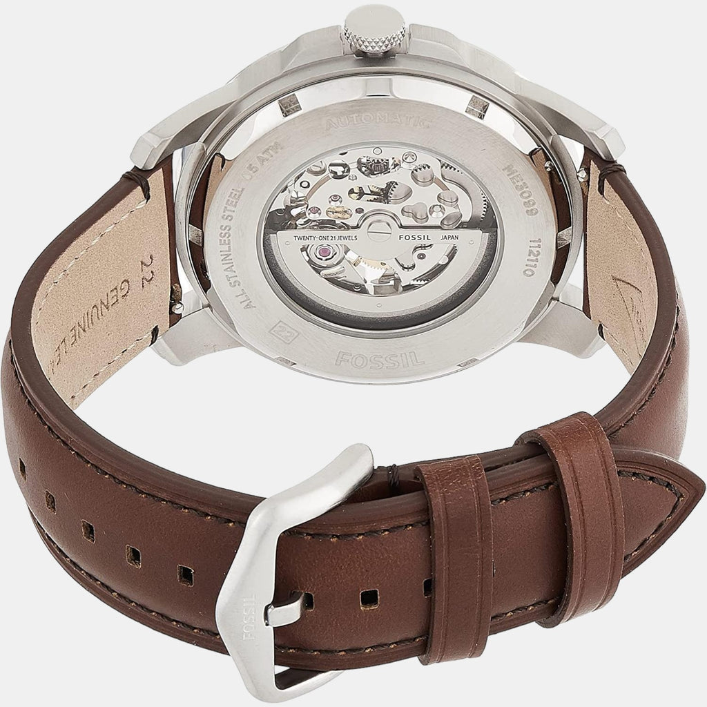 Fossil Men Round Cream watch