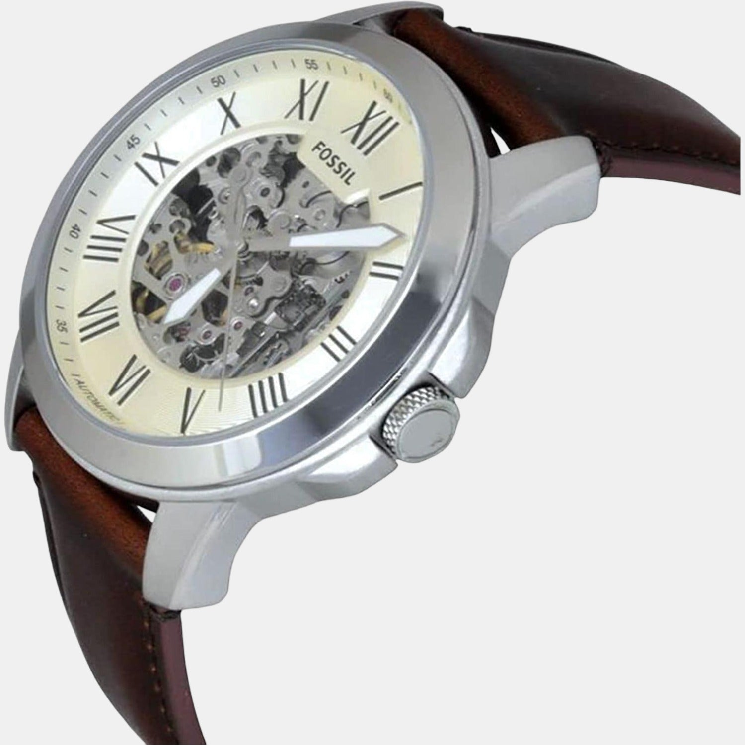 Fossil Leather Cream watch