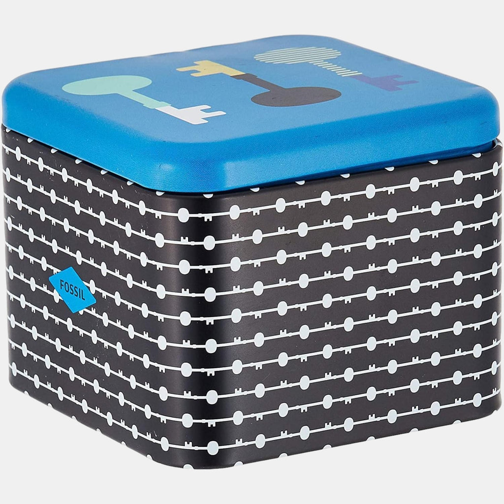 Towns Men Automatic Blue Dial Multi-Function Leather Watch ME3110