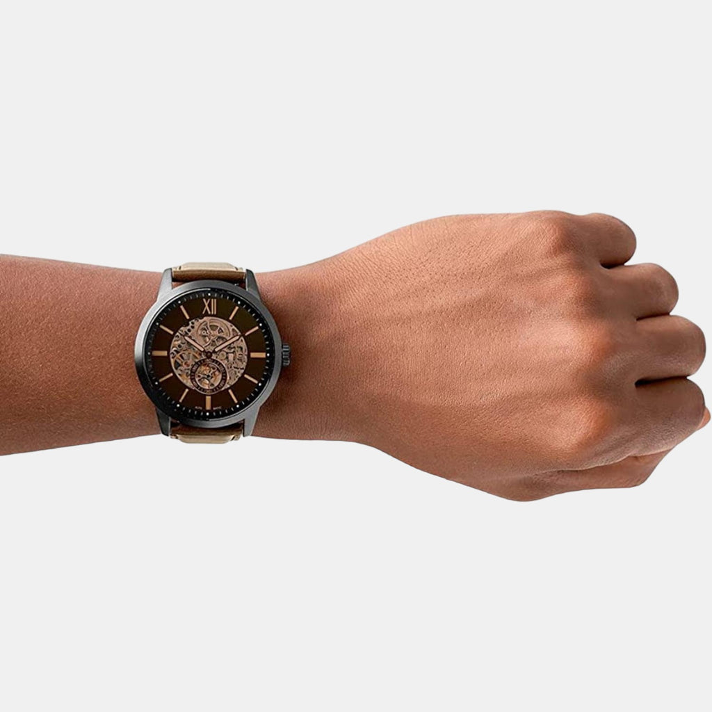 Fossil Men Round Brown watch