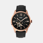 Fossil Round Black Multi-Function watch