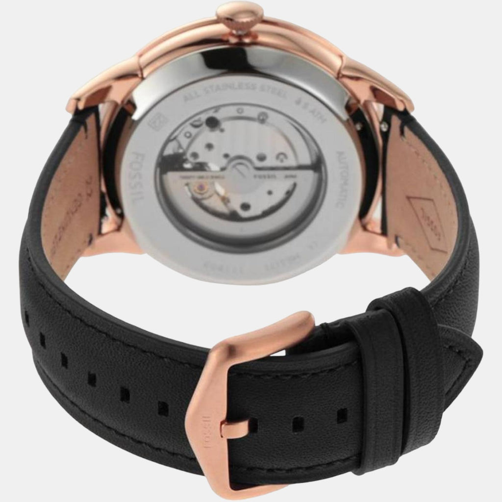 Fossil Men Round Black watch