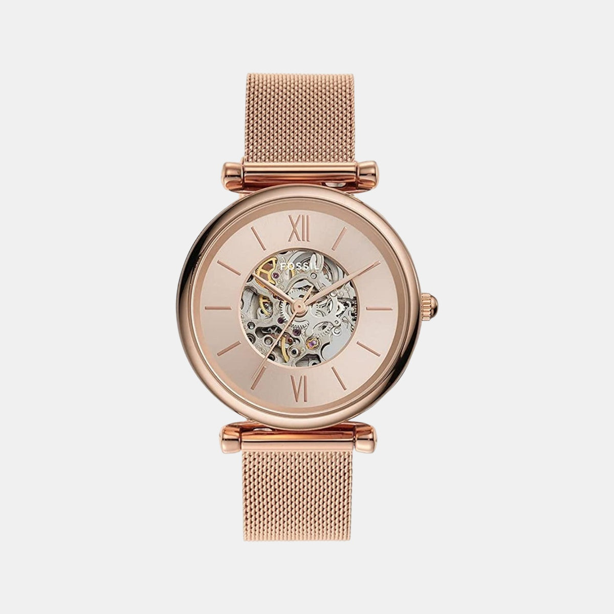 Fossil Round Rose Gold Analog watch