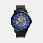 Fossil Round Blue Analog watch