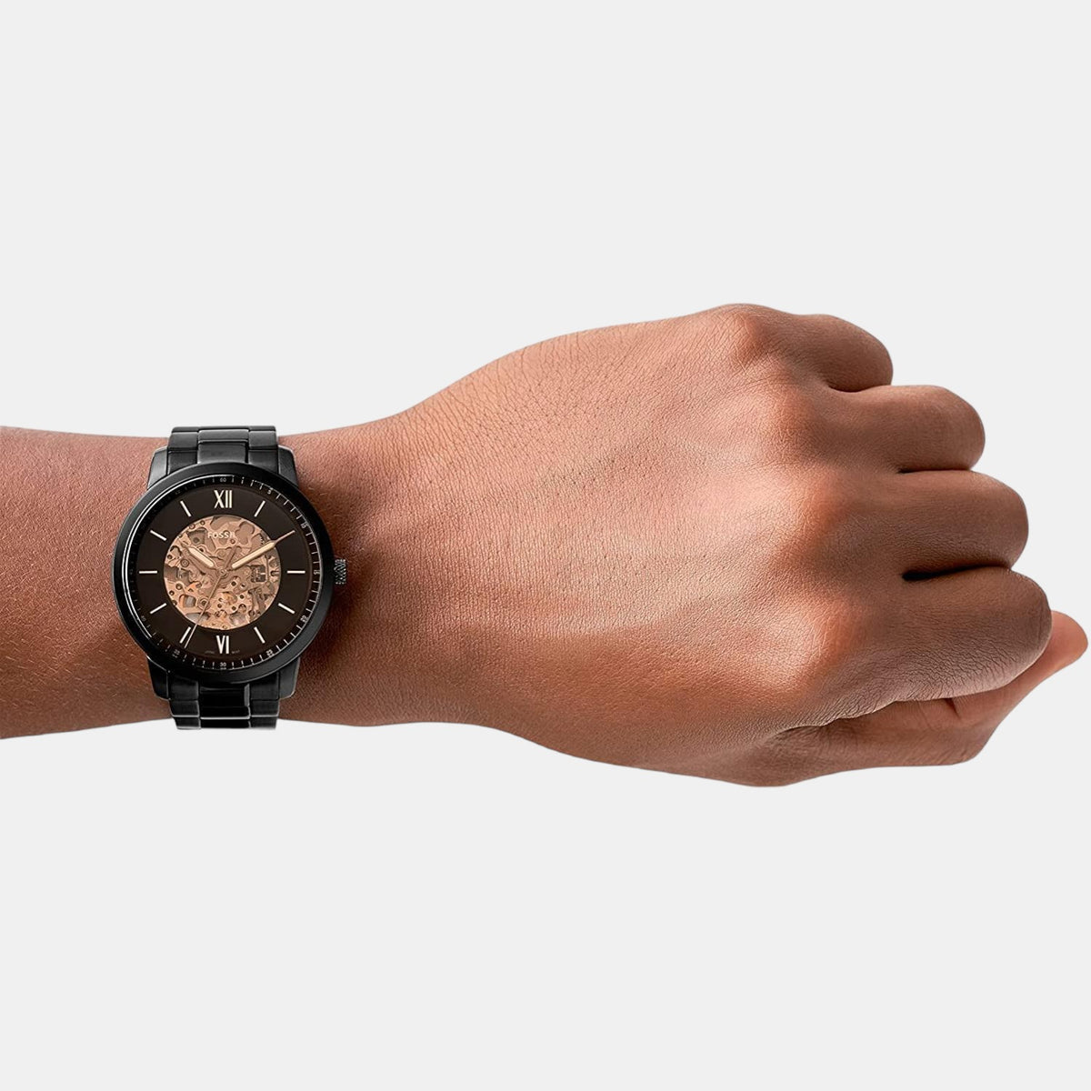 Fossil 44 mm Black Automatic watch