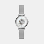Fossil Round White Analog watch