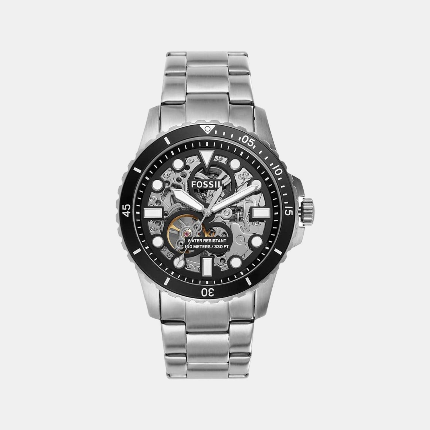 Fossil Round Black Analog watch