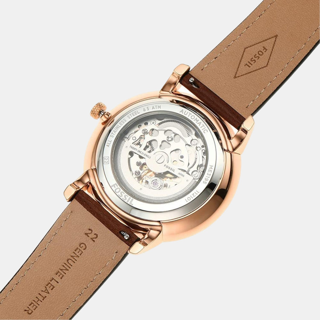 Fossil Round Automatic Analog Men watch