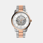 Fossil Round White Analog watch