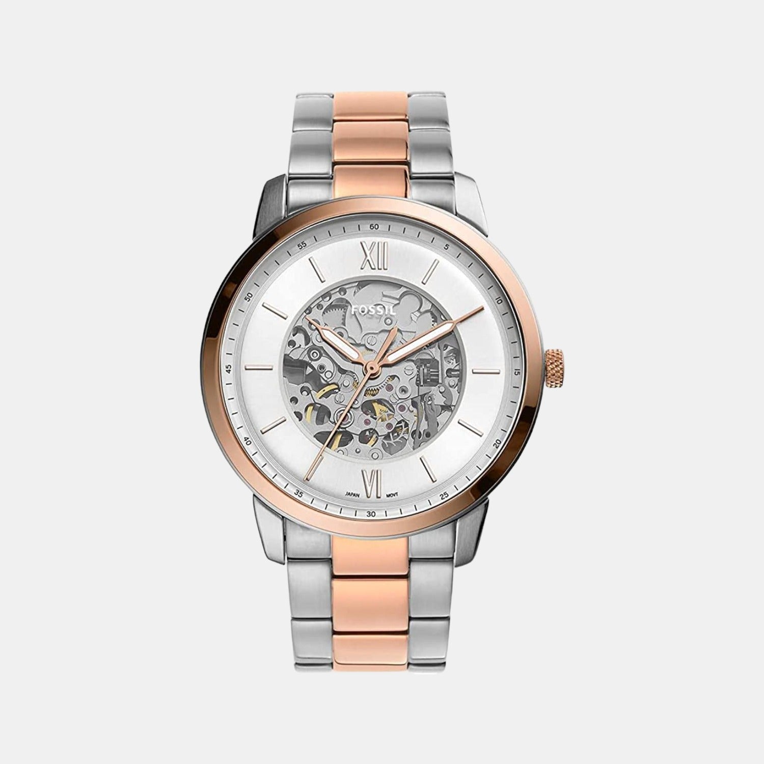 Fossil Round White Analog watch