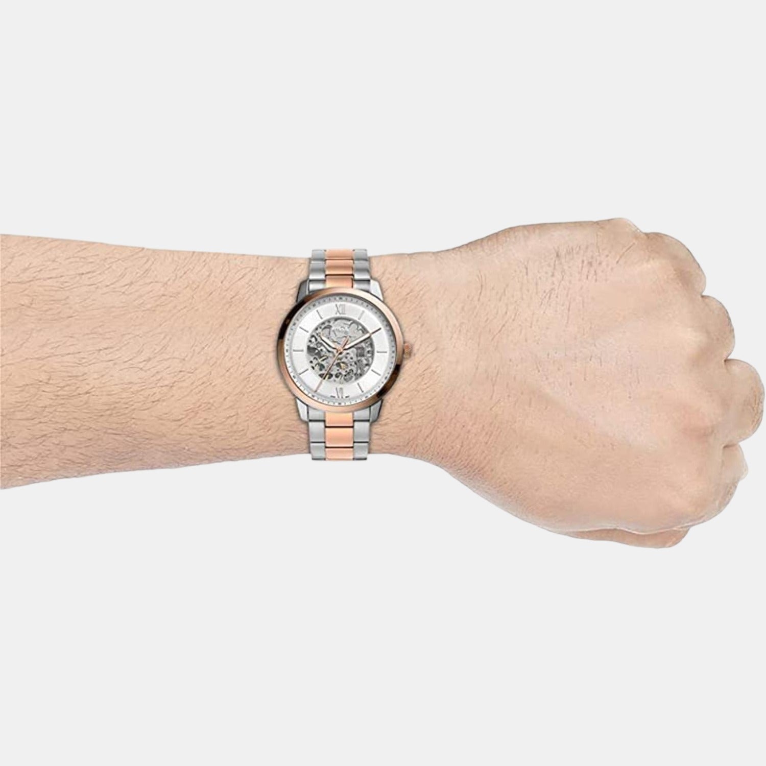 Fossil Round Automatic Analog Men watch