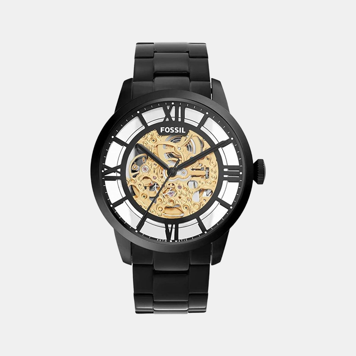 Fossil Round Black Analog watch