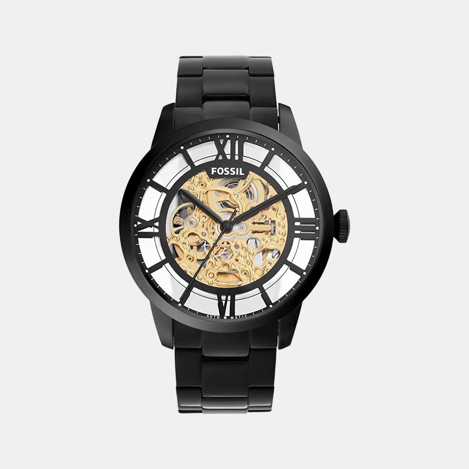 Fossil Round Black Analog watch