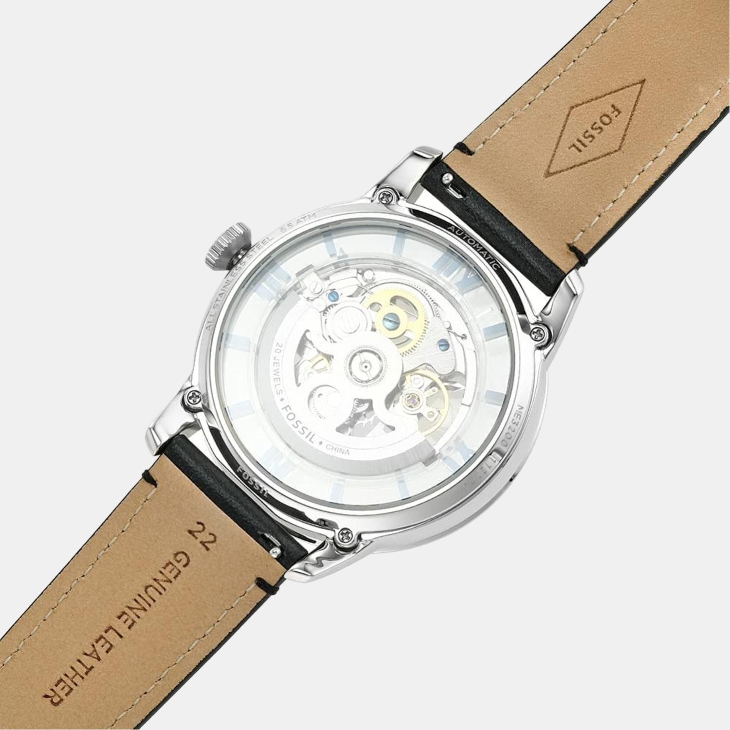 Fossil Leather Blue watch