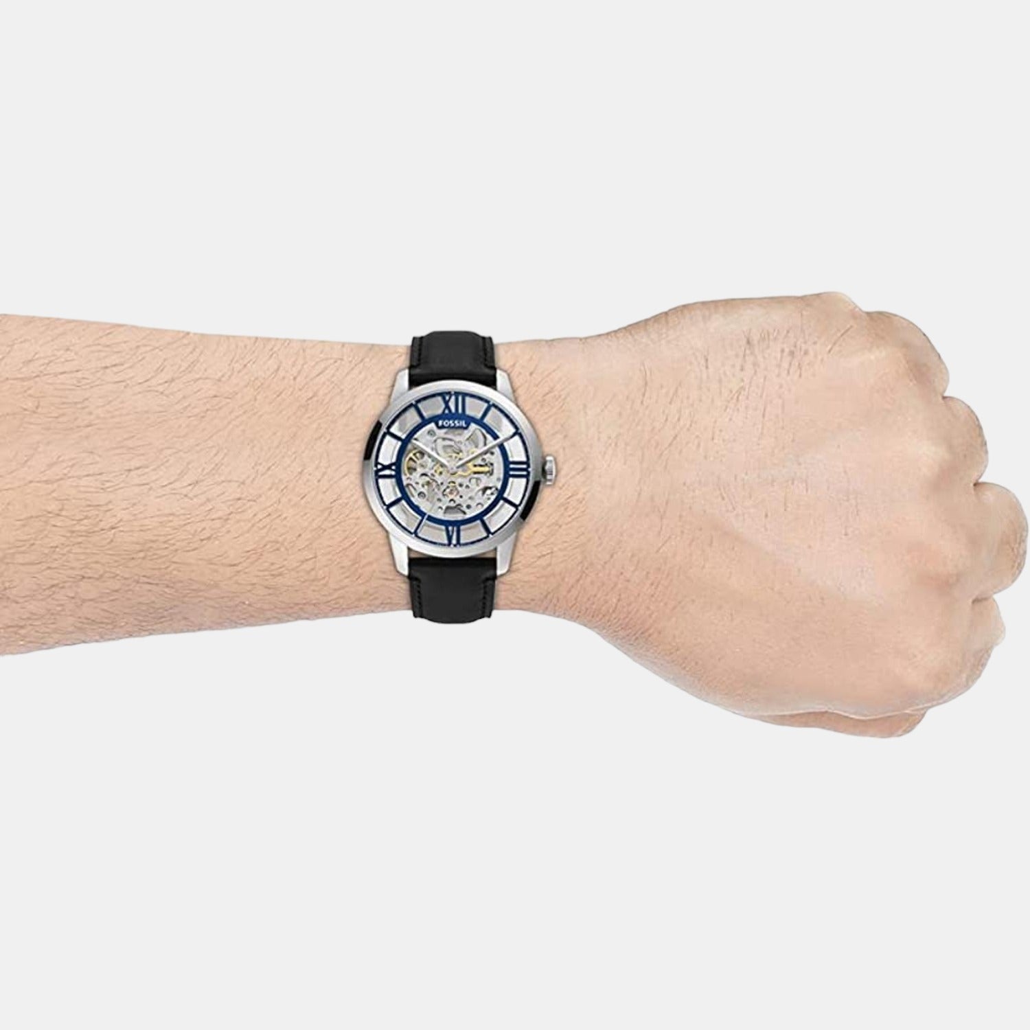 Fossil 44 mm Black Automatic watch