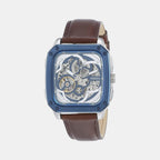 Fossil Rectangular Blue Analog watch
