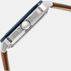 Fossil Men Rectangular Blue watch