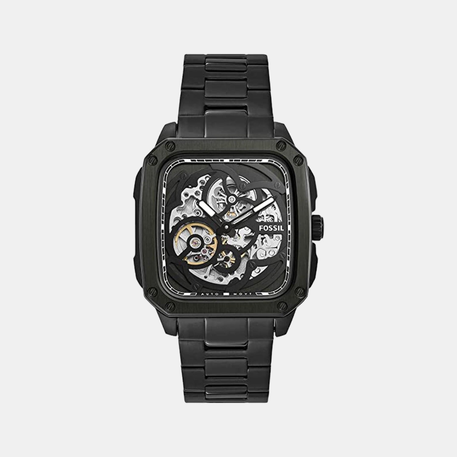 Fossil Rectangular Black Analog watch