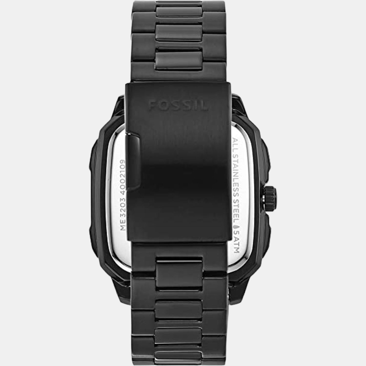 Fossil Stainless Steel Rectangular watch