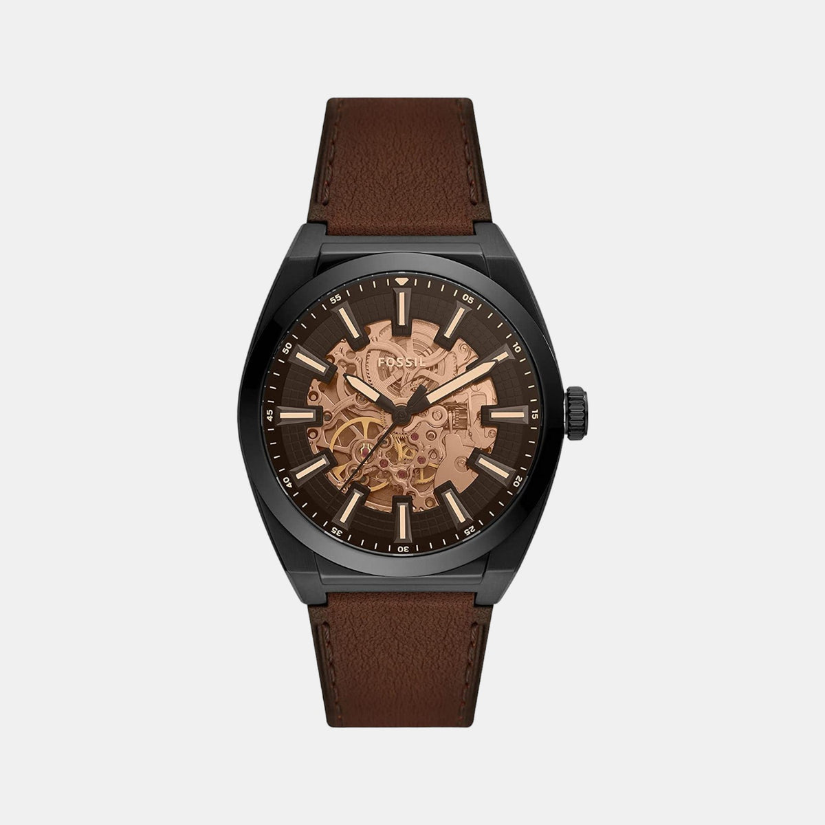 Fossil Round Black Analog watch