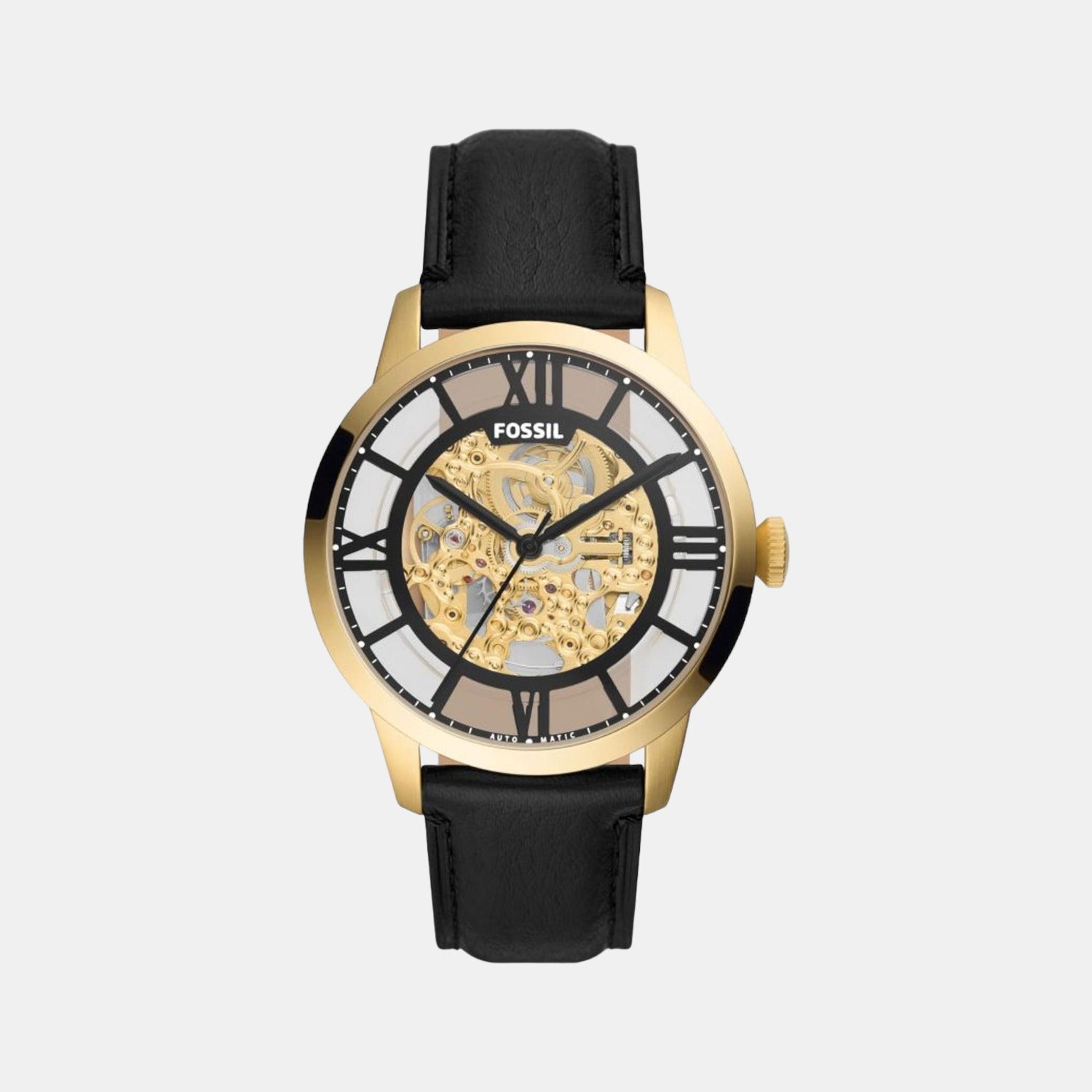 Fossil Round Black Analog watch