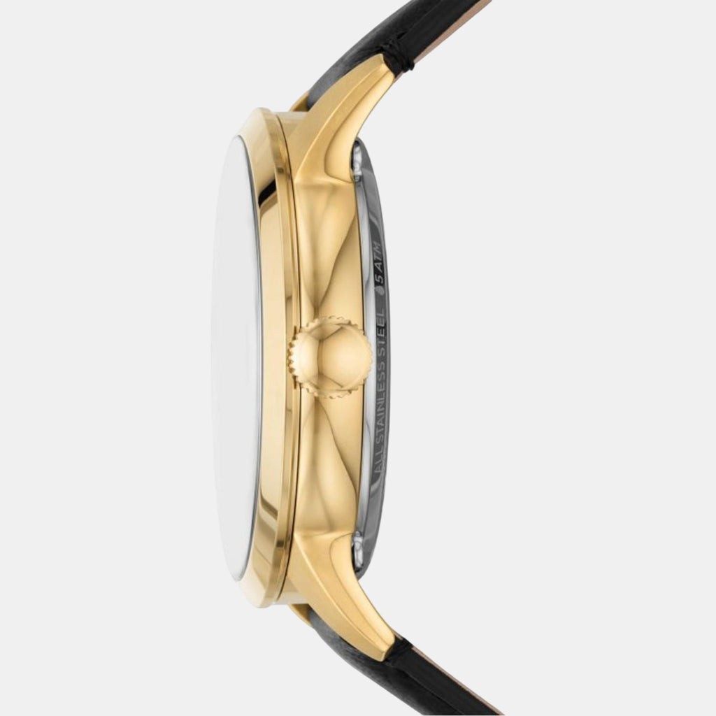 Fossil Men Round Black watch