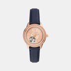 Fossil Round Rose Gold Analog watch