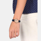 Fossil Leather Rose Gold watch