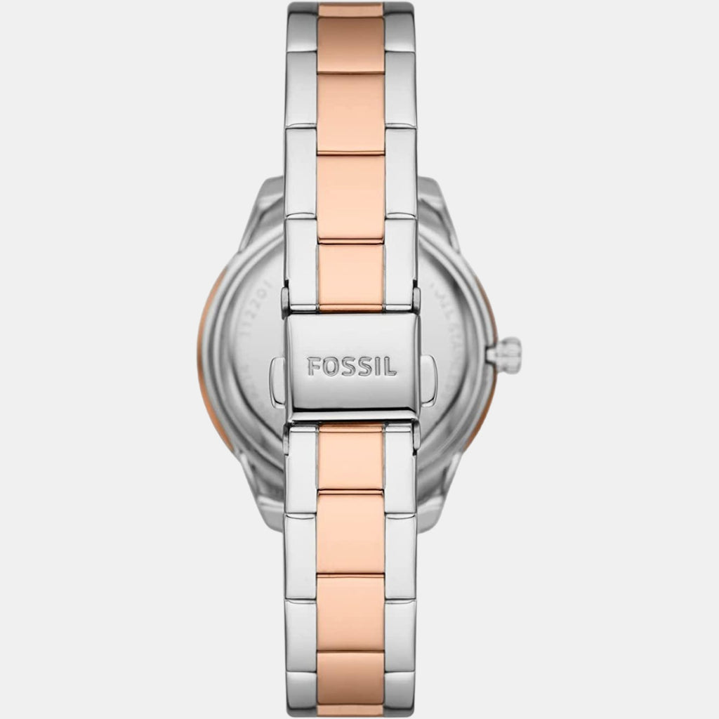 Fossil Women Round Silver watch