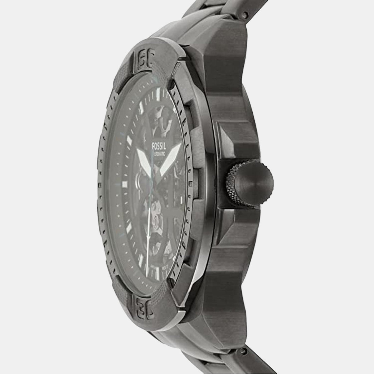Fossil Men Round Black watch
