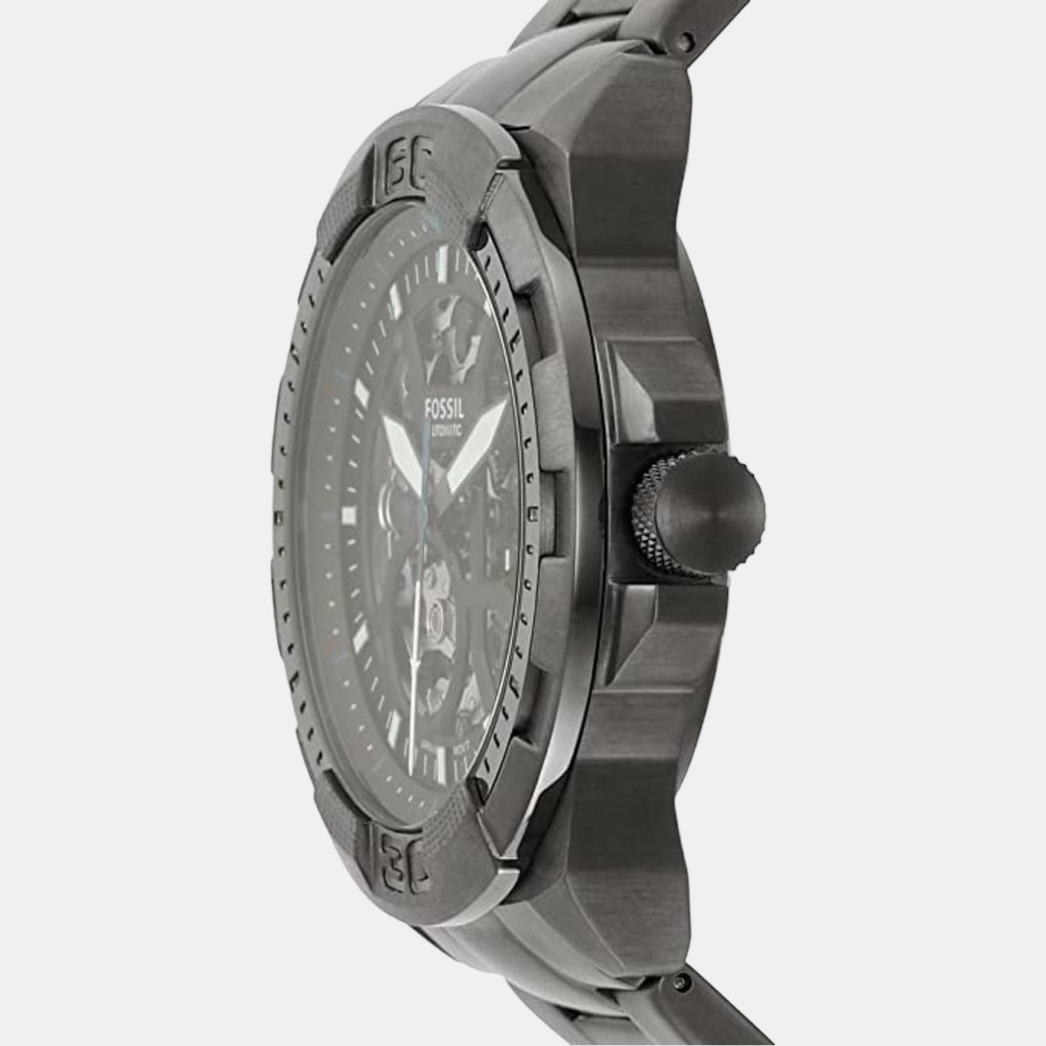 Fossil Men Round Black watch