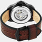 Men's Black Analog Leather Automatic Watch ME3219