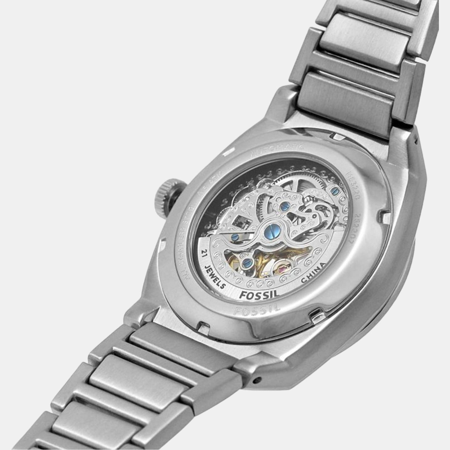 Fossil 42 mm Silver Automatic watch