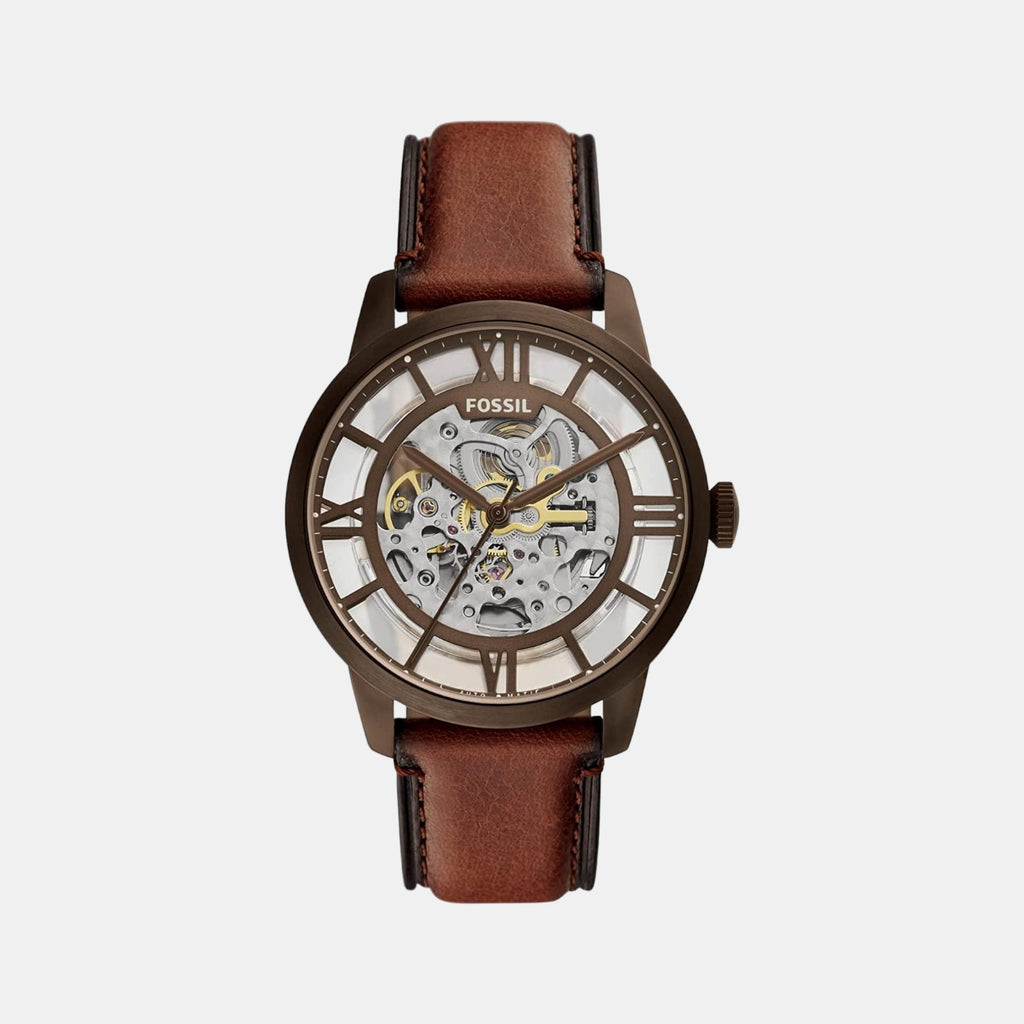 Fossil Round White Analog watch