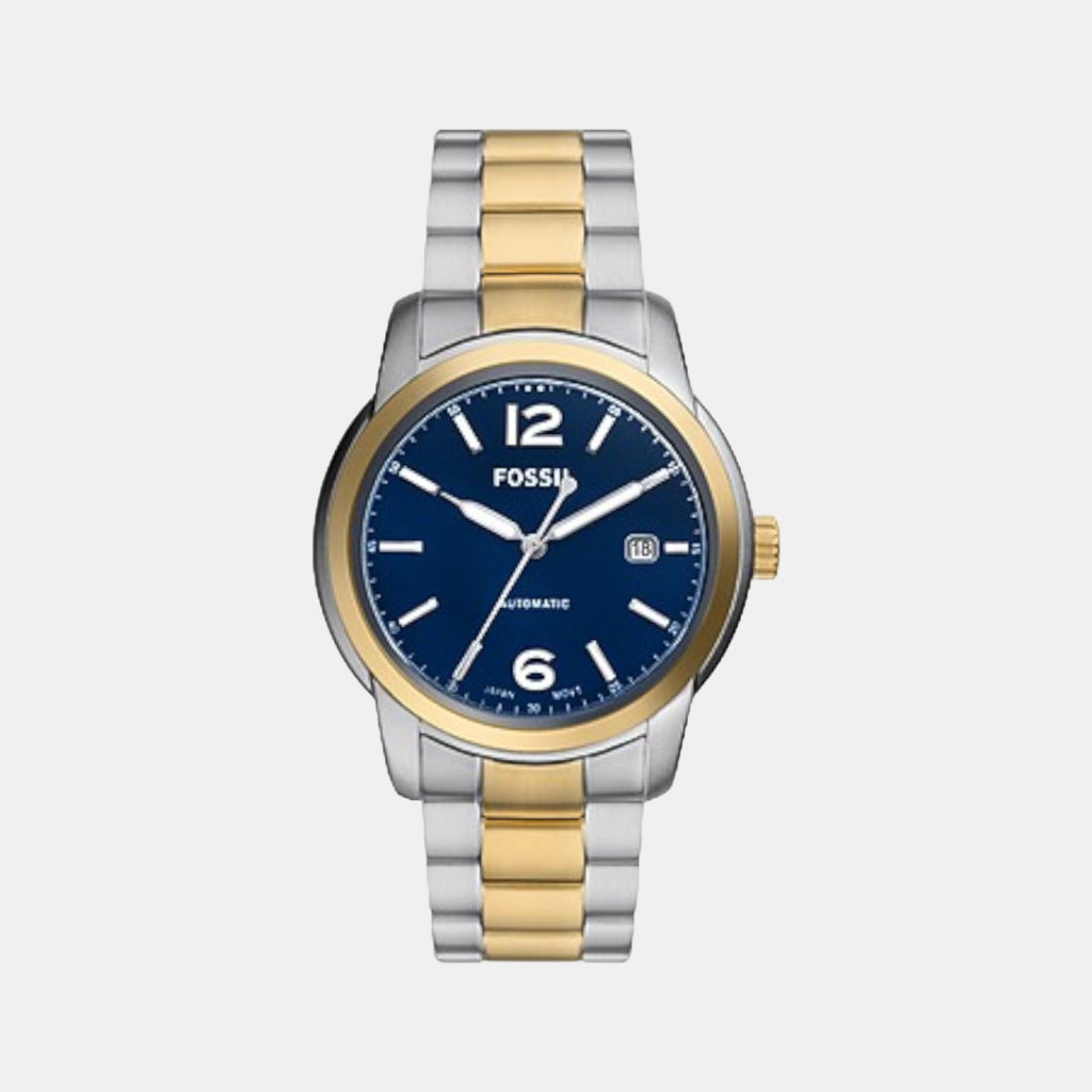 Fossil Round Blue Analog watch