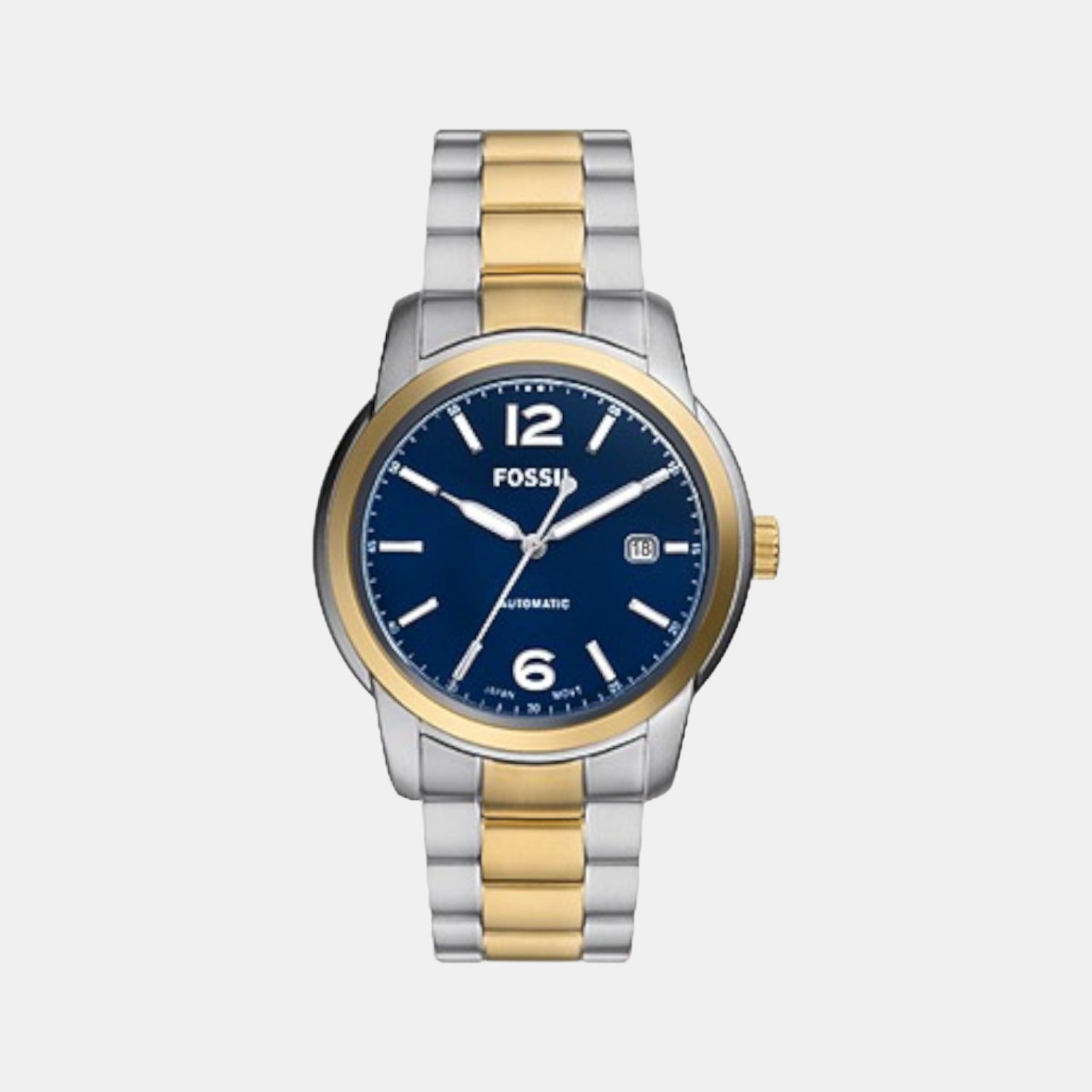 Fossil Round Blue Analog watch