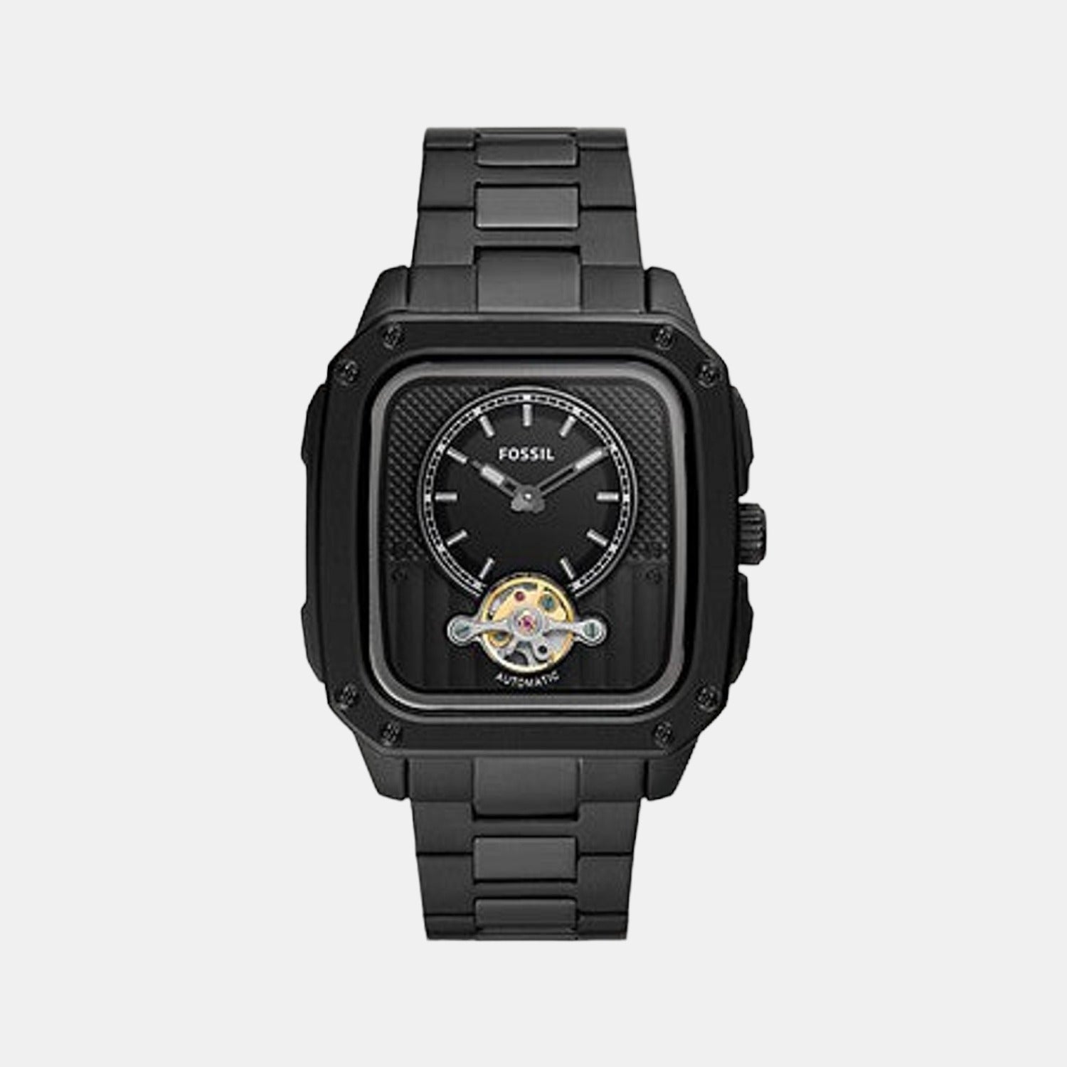 Male Black Analog Stainless Steel Watch ME3238