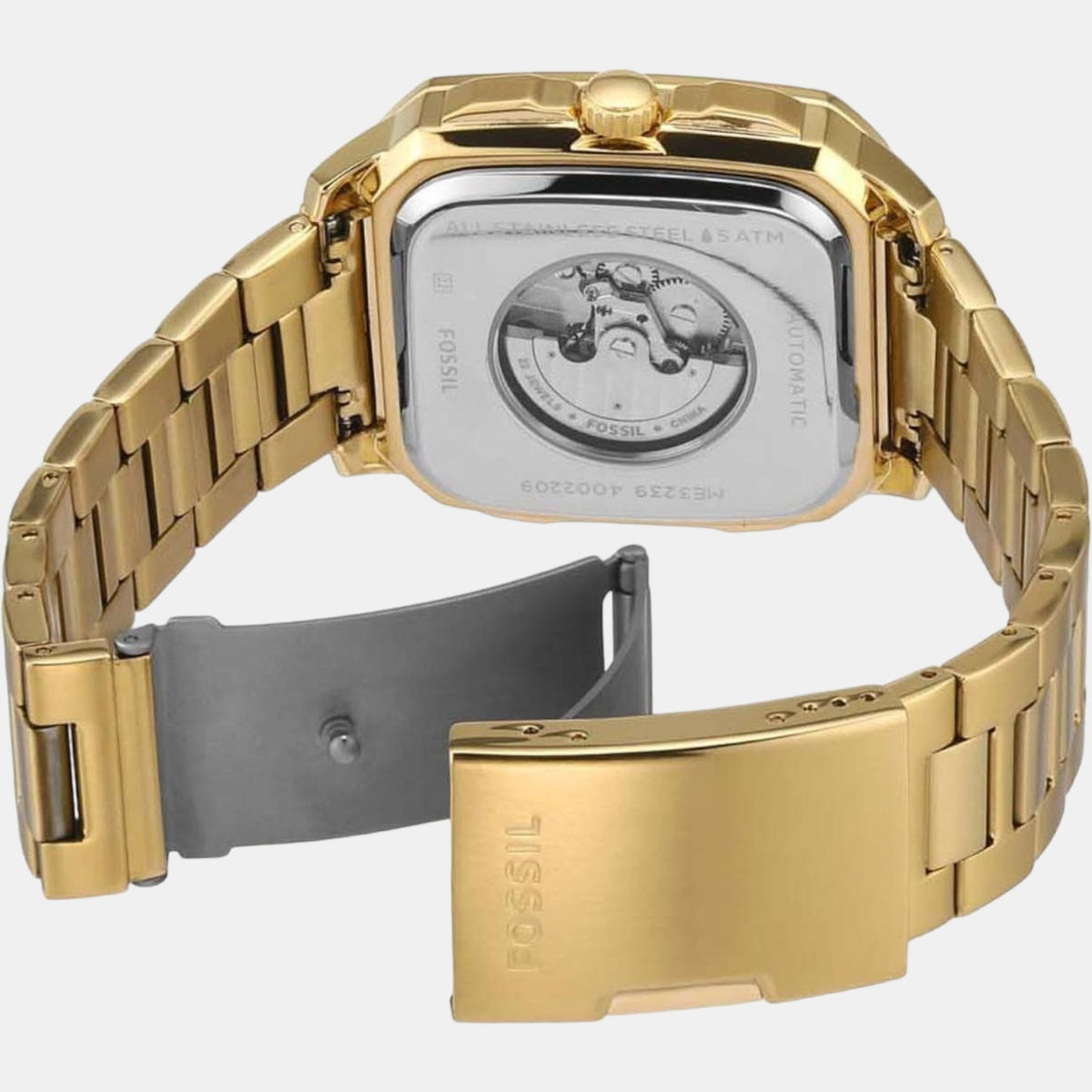 Fossil 42 mm Square Quartz watch