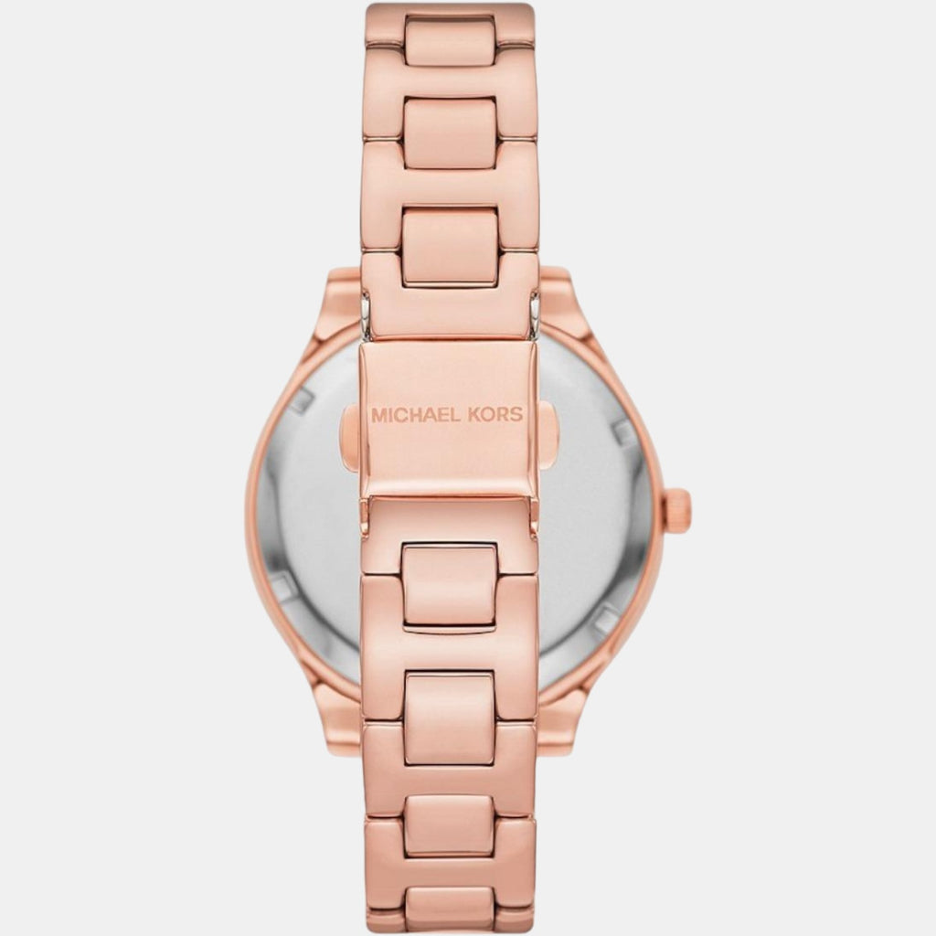 Michael Kors Women Round Rose Gold watch