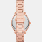 Michael Kors Women Round Rose Gold watch