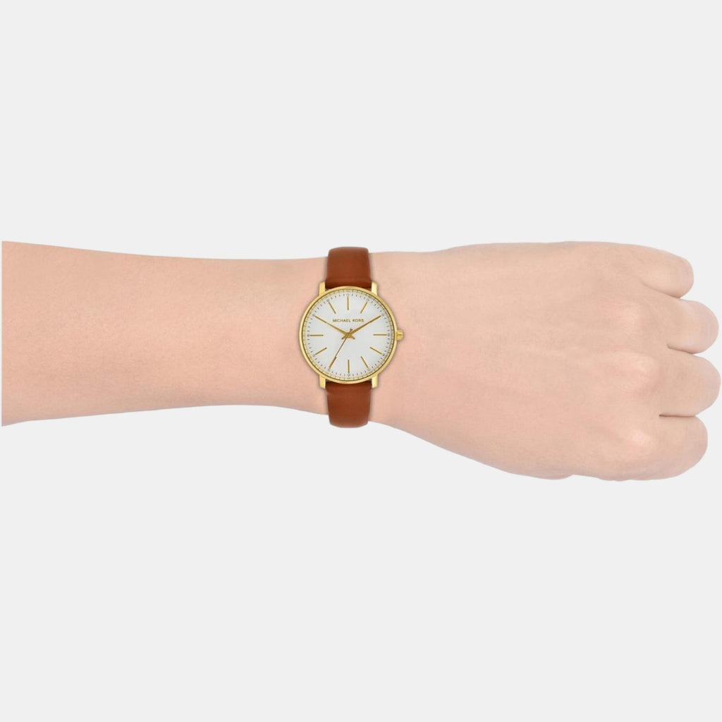 Michael Kors Leather White watch