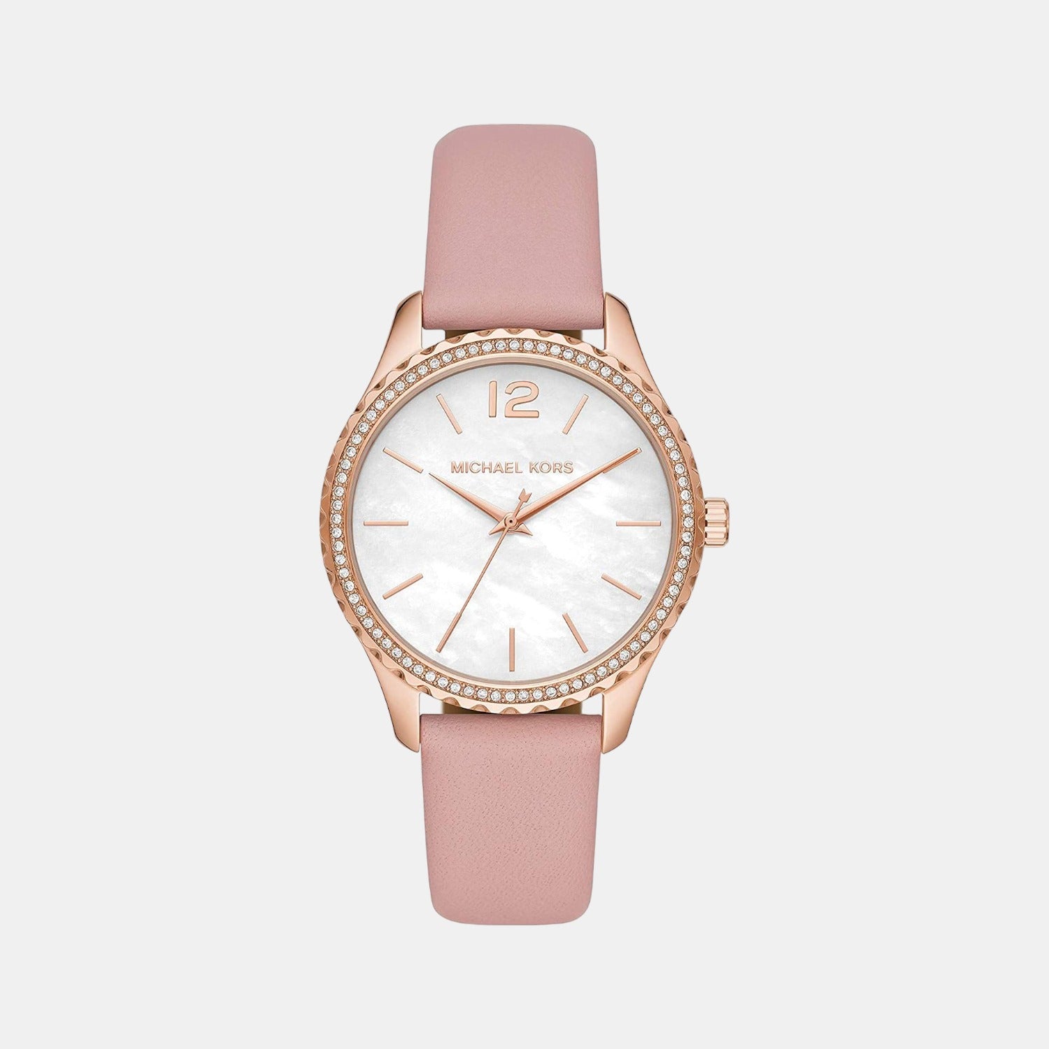 Michael Kors Round Mother Of Pearl Analog watch