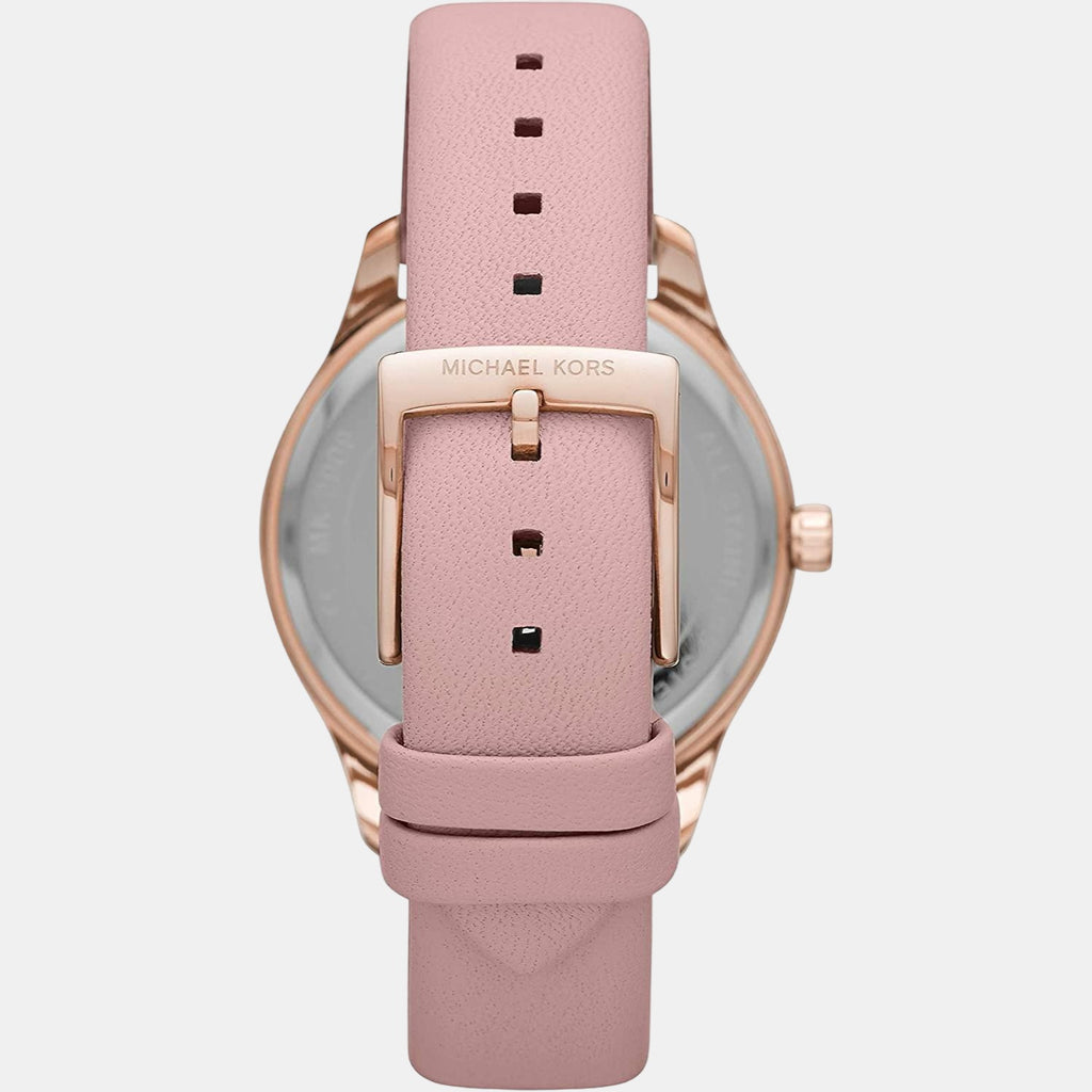 Michael Kors Women Round Mother Of Pearl watch