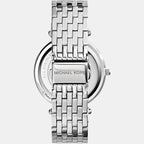 Michael Kors Women Round Silver watch