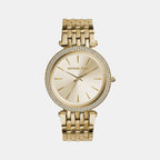 Michael Kors Round Gold Analog watch
