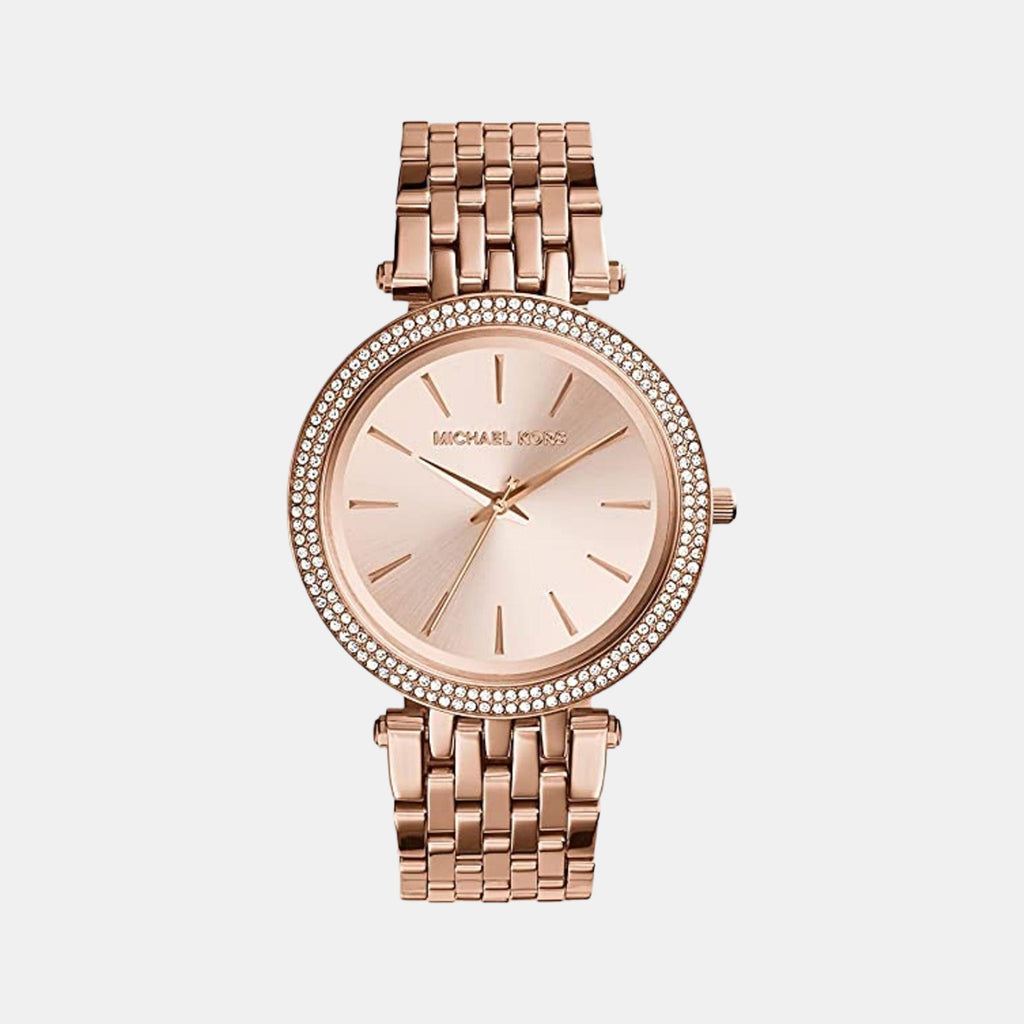Michael Kors Round Rose Gold Analog watch