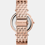 Michael Kors Women Round Rose Gold watch